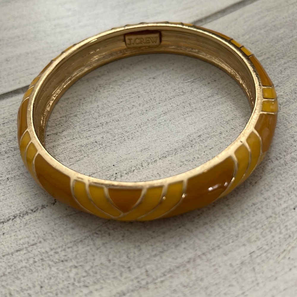 J.Crew small bangle. Great colors for fall